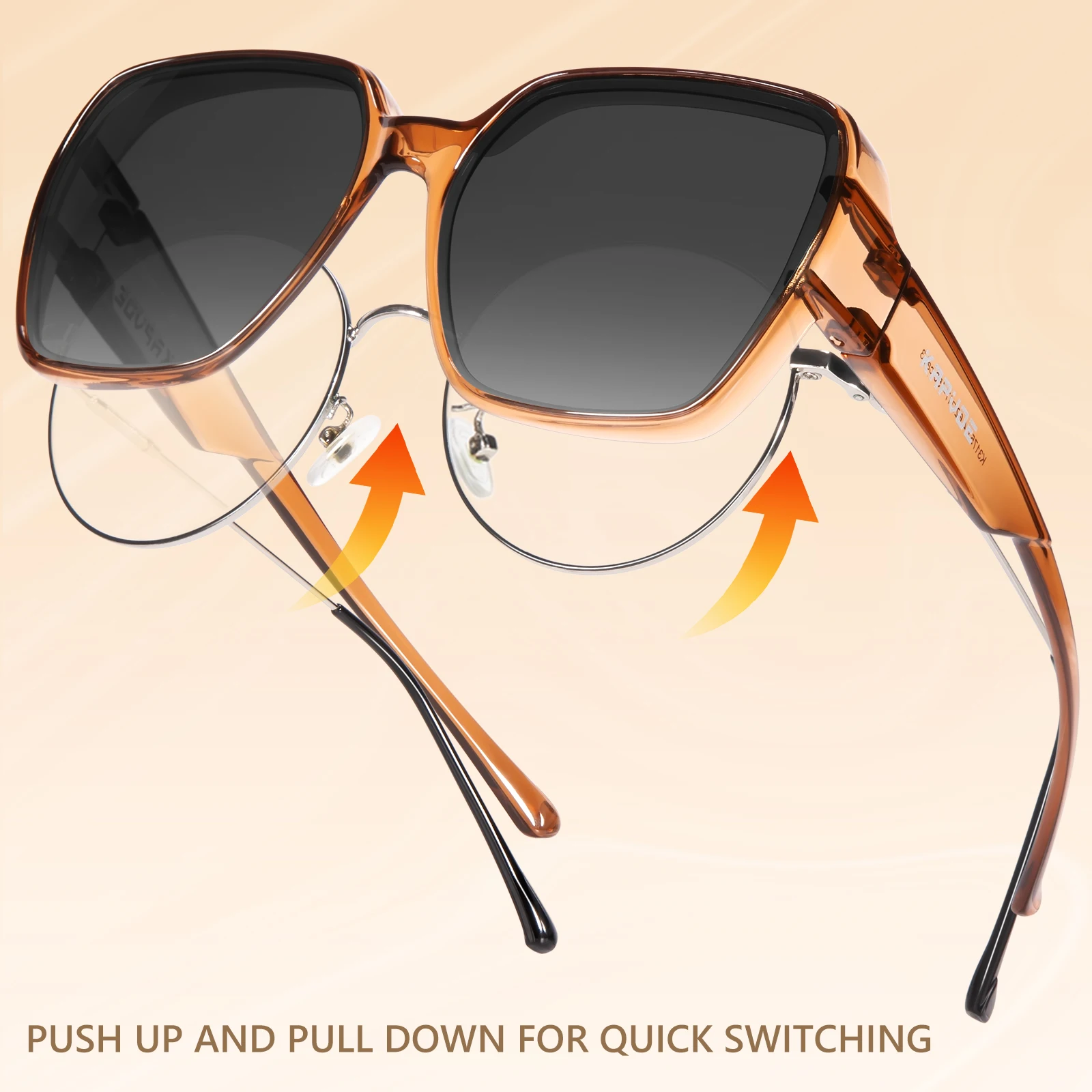 Fishing Sunglasses Polarized - Kapvoe Güneş Gözlüğü, Sürüş, Balık Tutma,