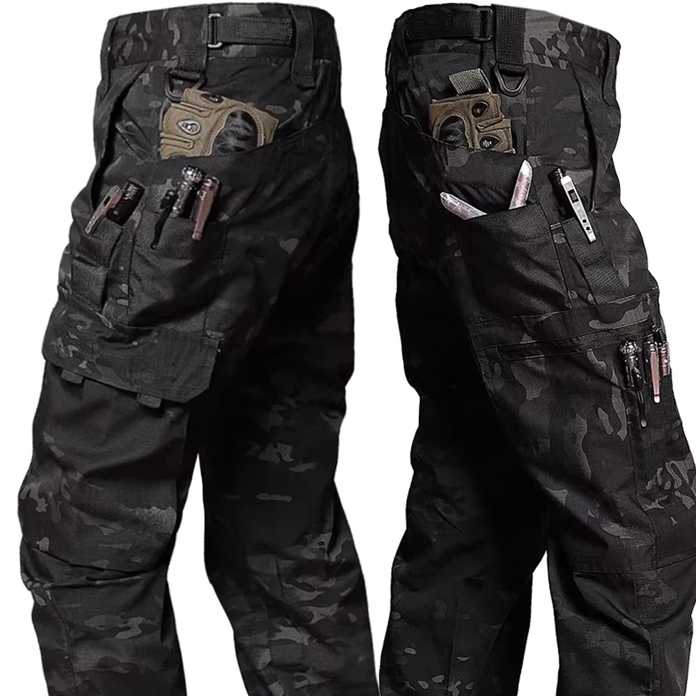 Fishing Pants Waterproof - Erkek Taktik Pantolon Açık Çalışma Rahat
